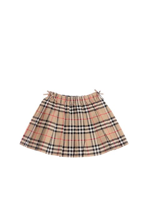 burberry pattern skirt|Burberry check pleated skirt.